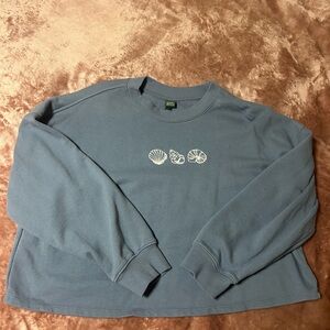 Wild Fable Blue Crew Neck Sweater